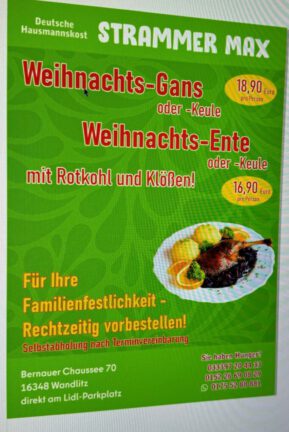 deutsche Catering In Wandlitz